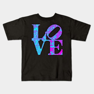 LOVE (Robert Indiana) Kids T-Shirt
